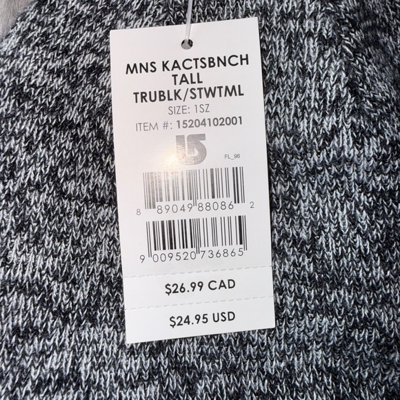 NEW Burton Tall Charcoal Knit Beanie - Picture 4 of 4